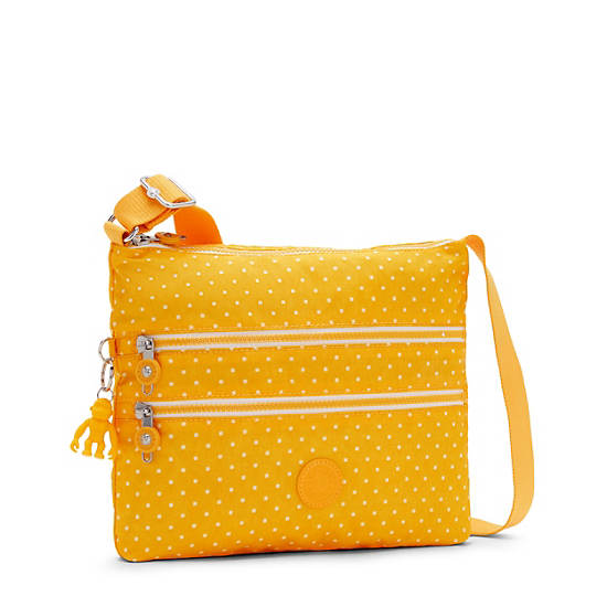 Kipling Alvar Printed Crossbodytassen Geel | België 2143DF